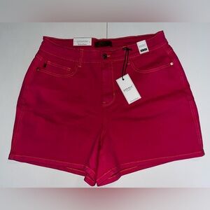 Just Blue Size 1x Hot Pink Shorts